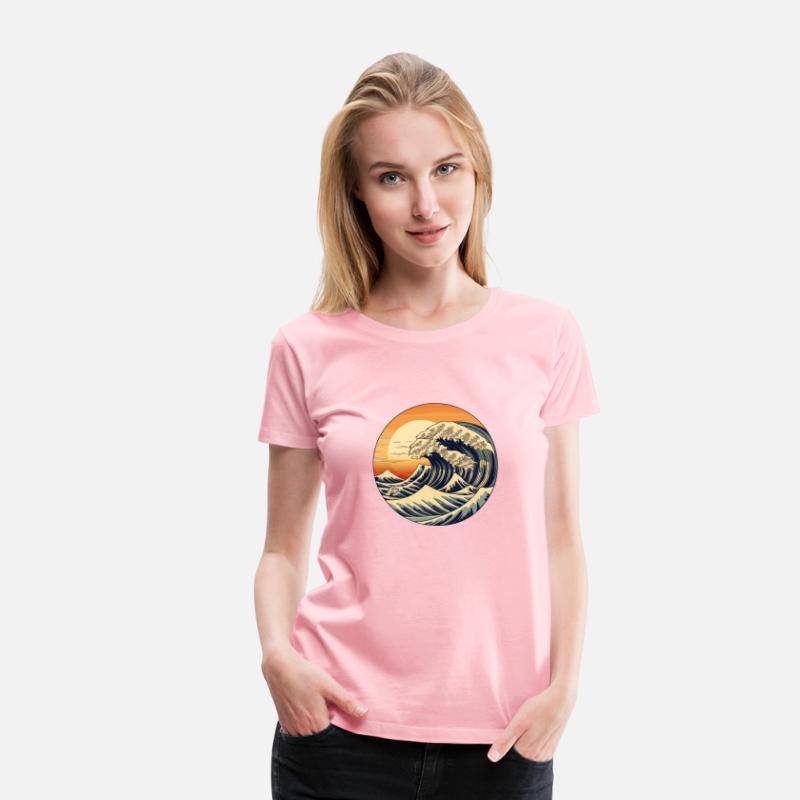 Retro Great Ocean Waves