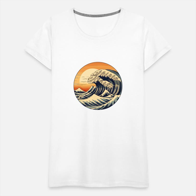 Retro Great Ocean Waves