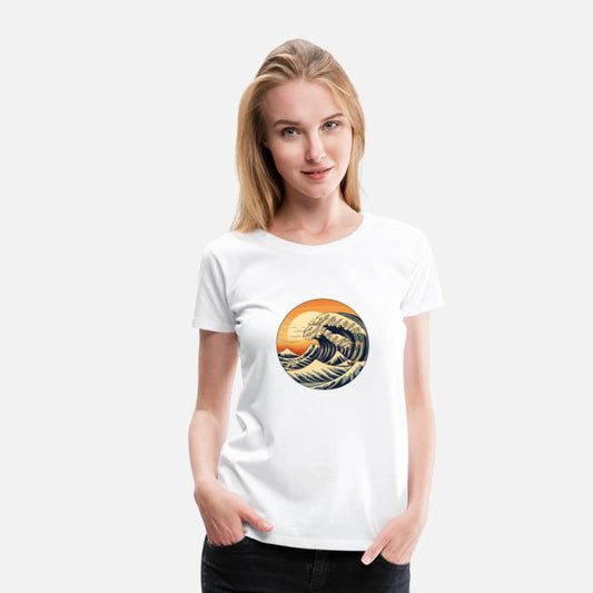 Retro Great Ocean Waves