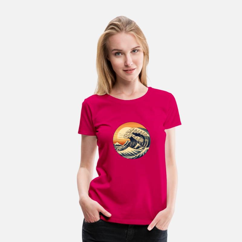Retro Great Ocean Waves