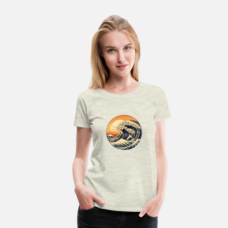 Retro Great Ocean Waves