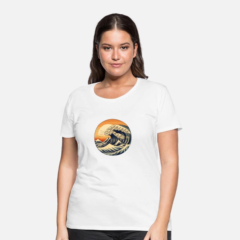 Retro Great Ocean Waves