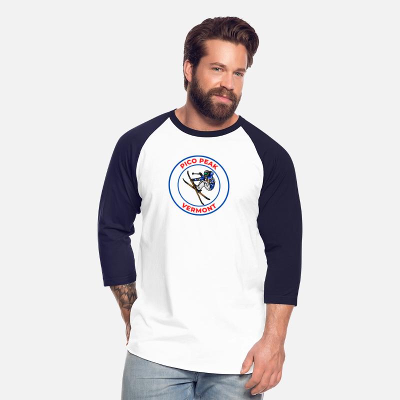 Retro Skiing in Pico Peak Vermont Holiday Souvenir