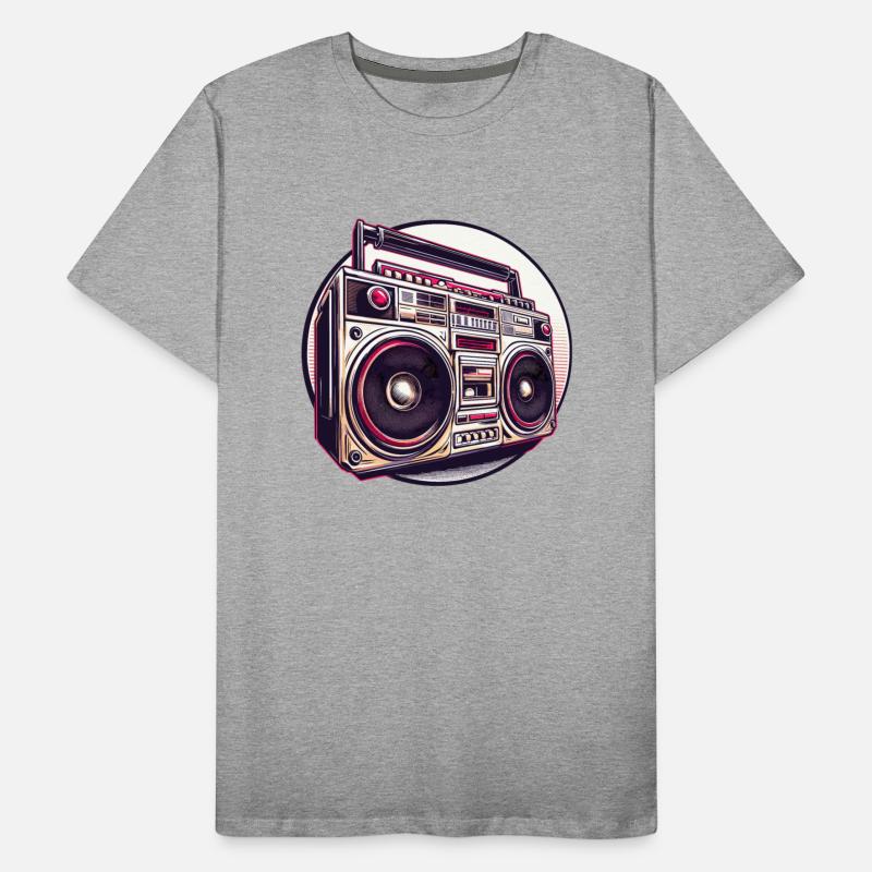 Retro-style boombox