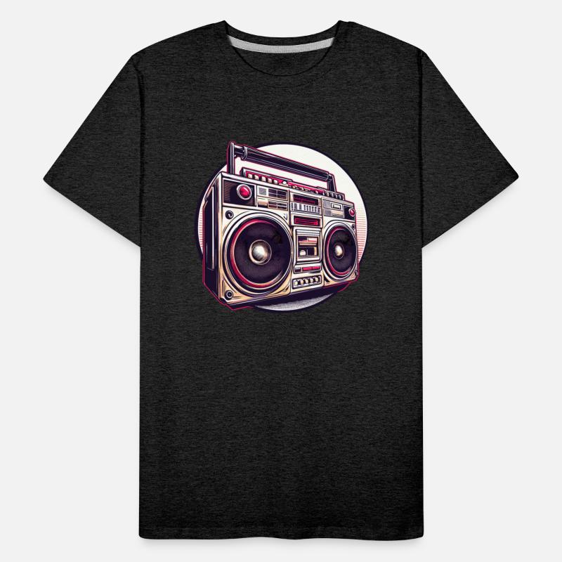 Retro-style boombox