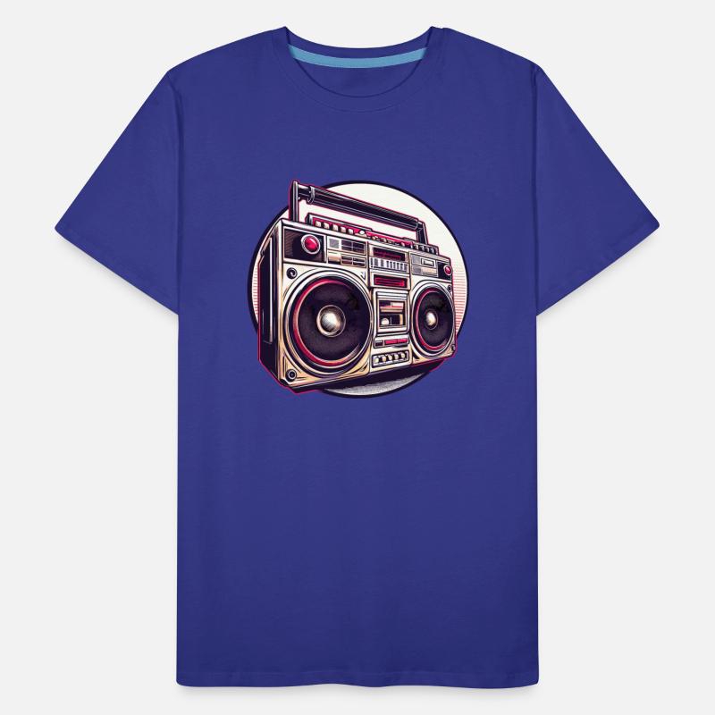 Retro-style boombox