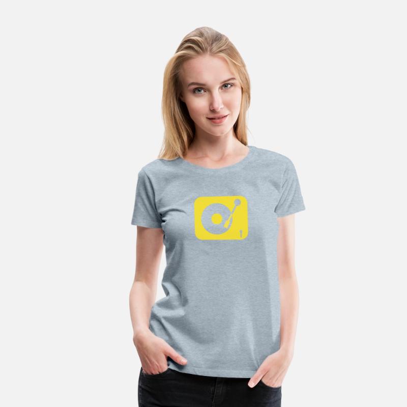 retro T-Shirt Vinyl record Dj Turntables