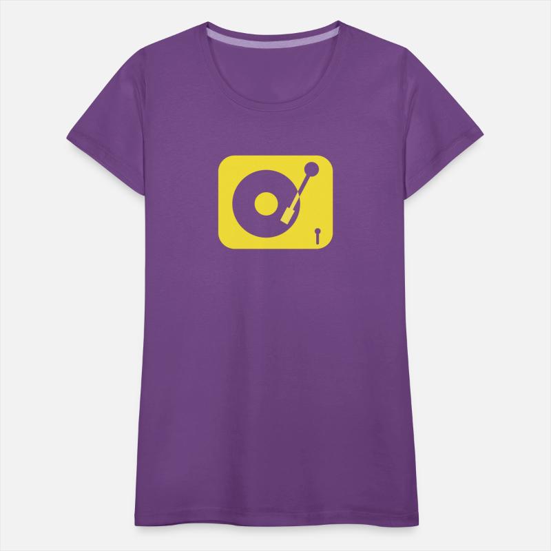 retro T-Shirt Vinyl record Dj Turntables