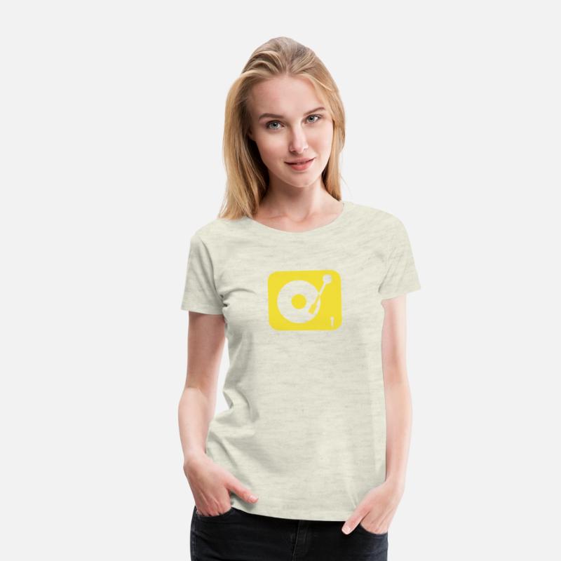 retro T-Shirt Vinyl record Dj Turntables