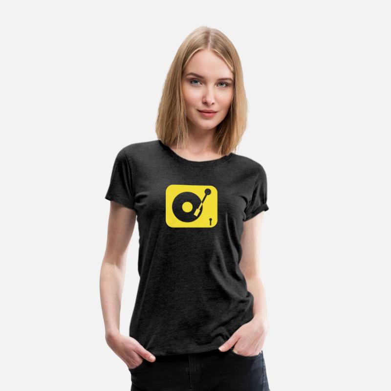 retro T-Shirt Vinyl record Dj Turntables
