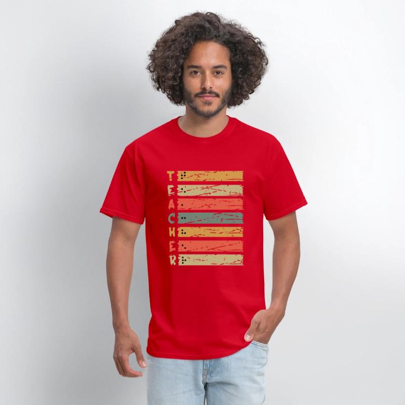 Retro Teacher Braille Alphabet Braille Language