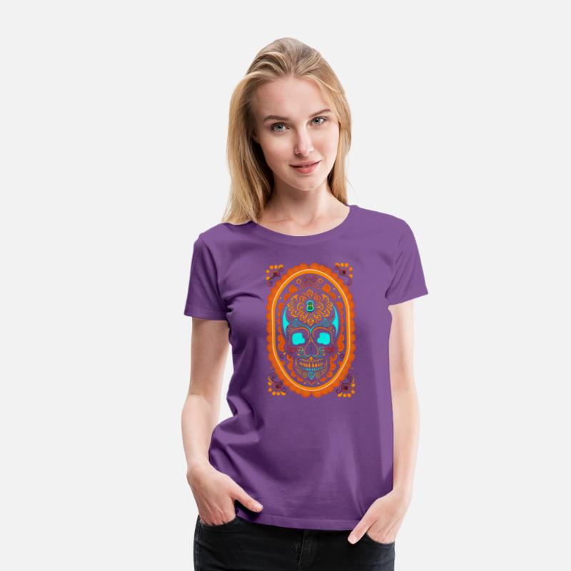 Retro Tribal Skull | Floral Skull | Sugar Skull