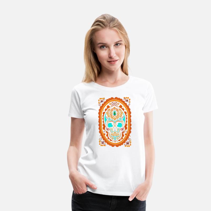 Retro Tribal Skull | Floral Skull | Sugar Skull