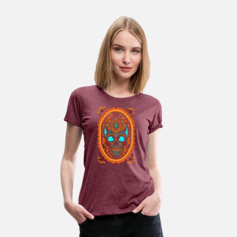 Retro Tribal Skull | Floral Skull | Sugar Skull