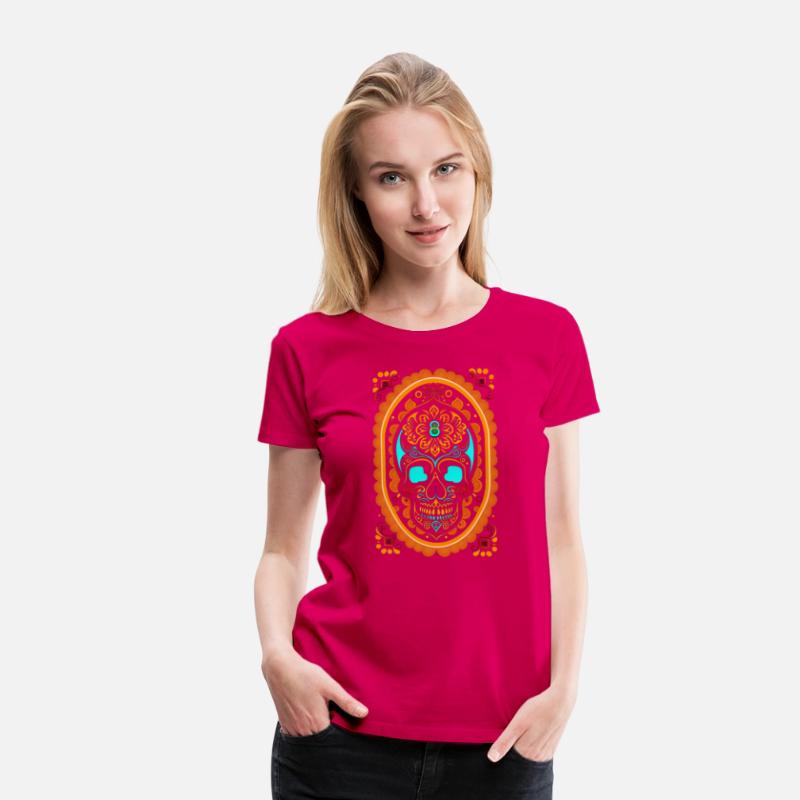 Retro Tribal Skull | Floral Skull | Sugar Skull
