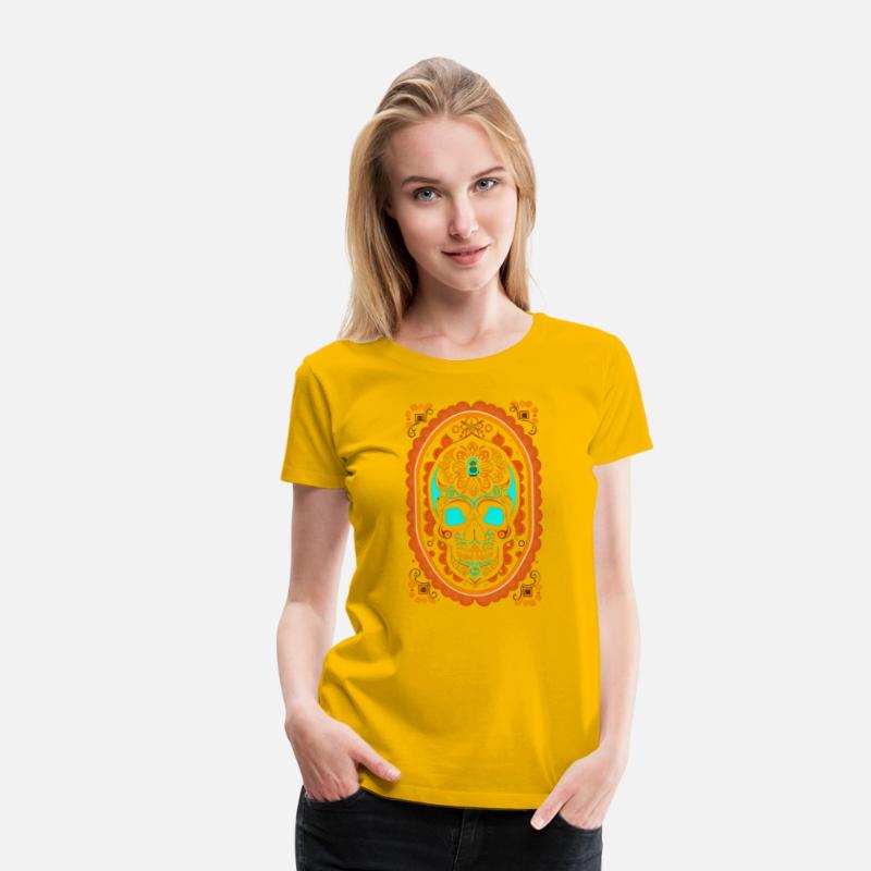 Retro Tribal Skull | Floral Skull | Sugar Skull