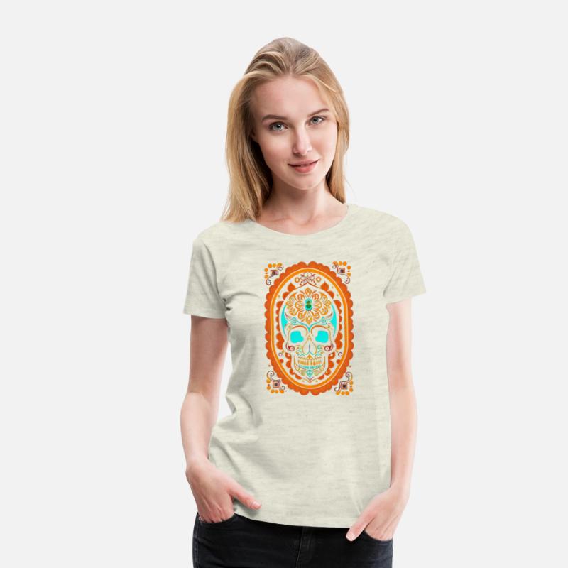 Retro Tribal Skull | Floral Skull | Sugar Skull