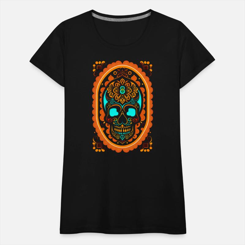 Retro Tribal Skull | Floral Skull | Sugar Skull