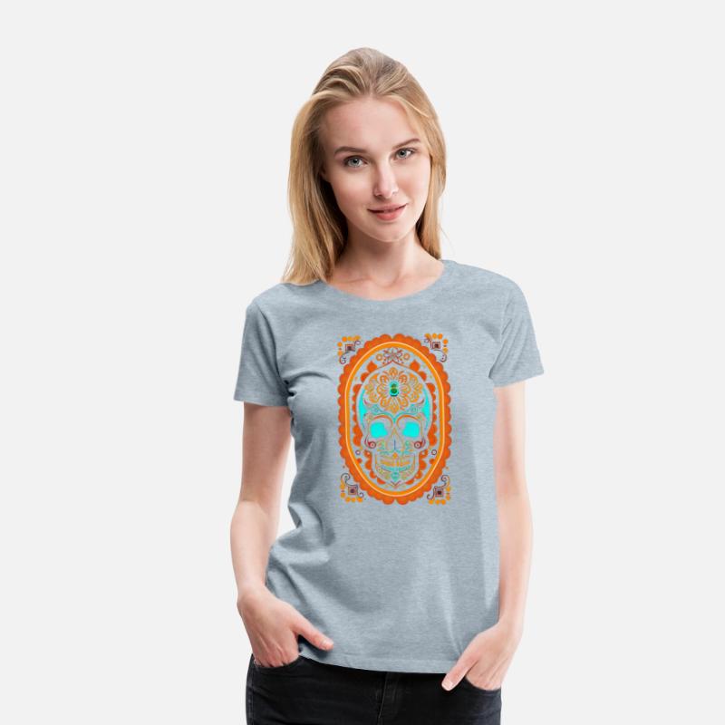 Retro Tribal Skull | Floral Skull | Sugar Skull
