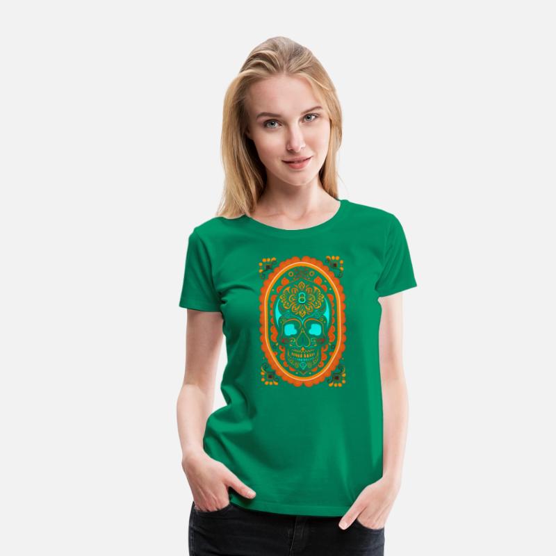 Retro Tribal Skull | Floral Skull | Sugar Skull