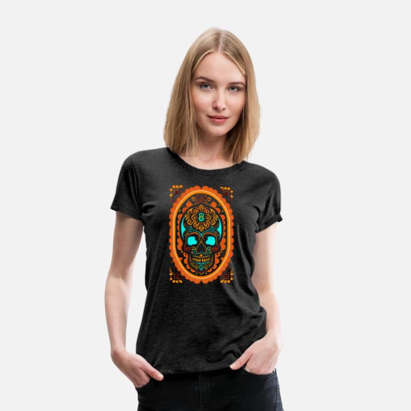 Retro Tribal Skull | Floral Skull | Sugar Skull