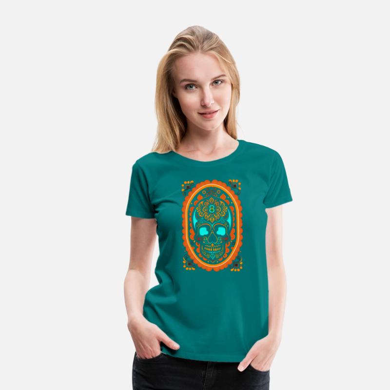Retro Tribal Skull | Floral Skull | Sugar Skull