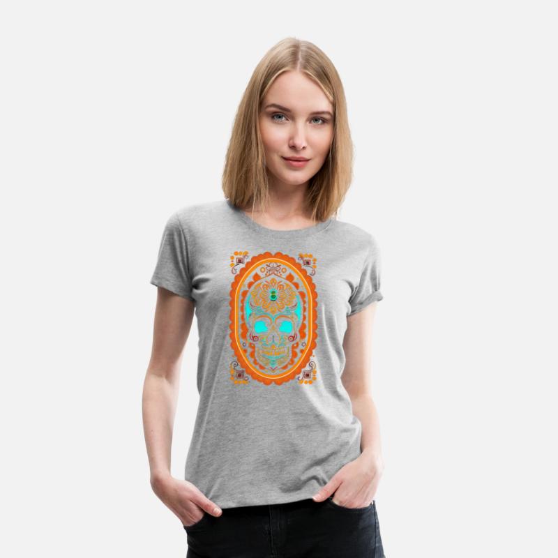 Retro Tribal Skull | Floral Skull | Sugar Skull
