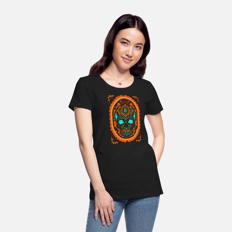 Retro Tribal Skull | Floral Skull | Sugar Skull