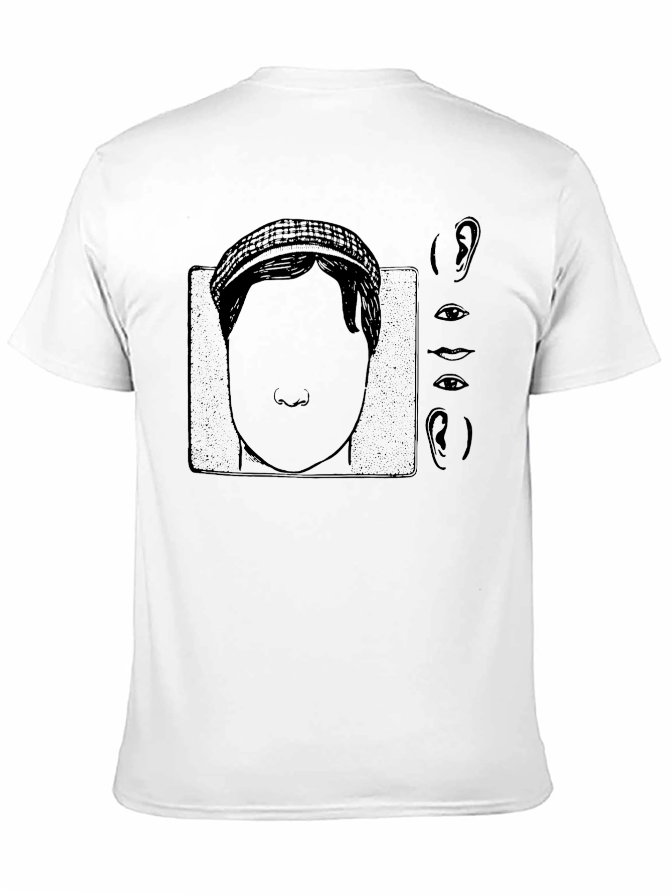 Unique Faceless Portrait Tee