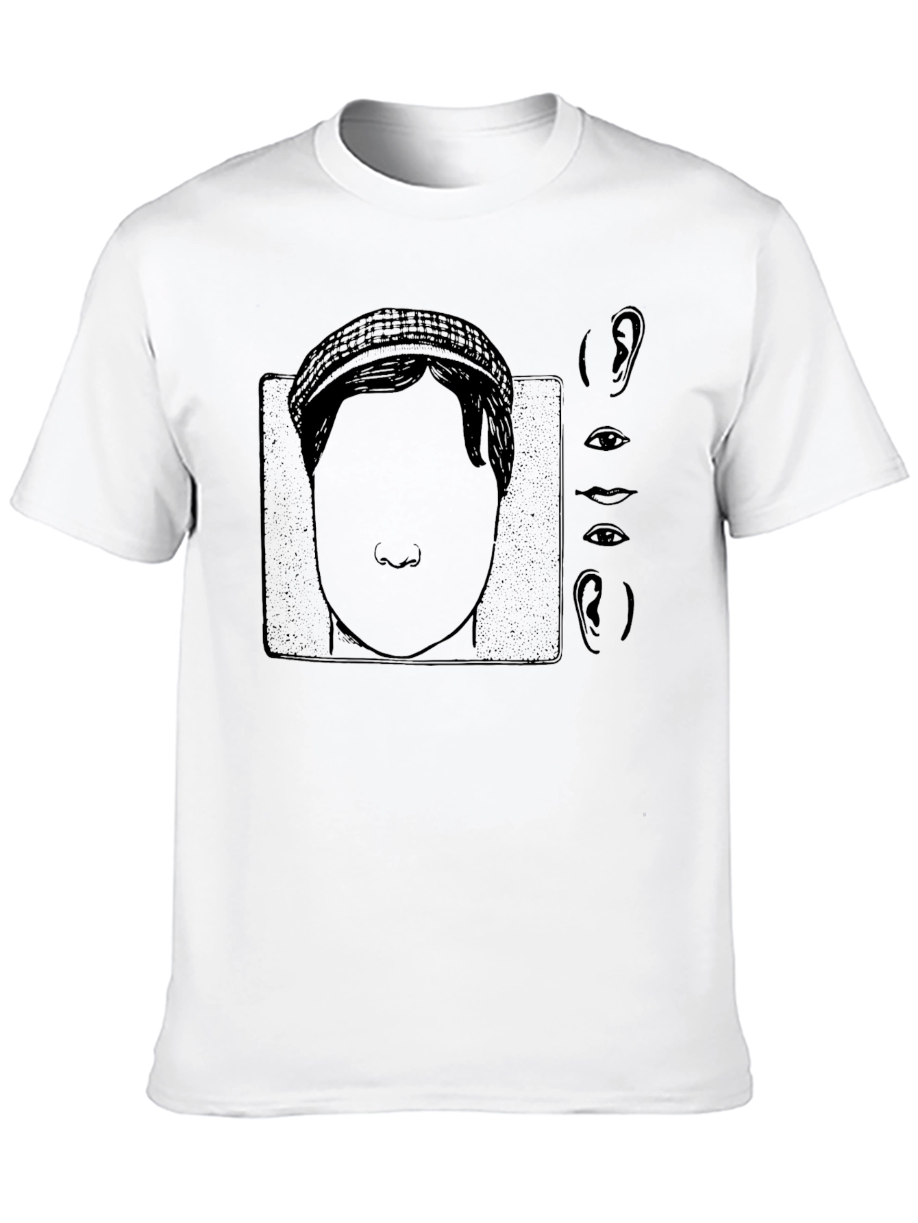 Unique Faceless Portrait Tee