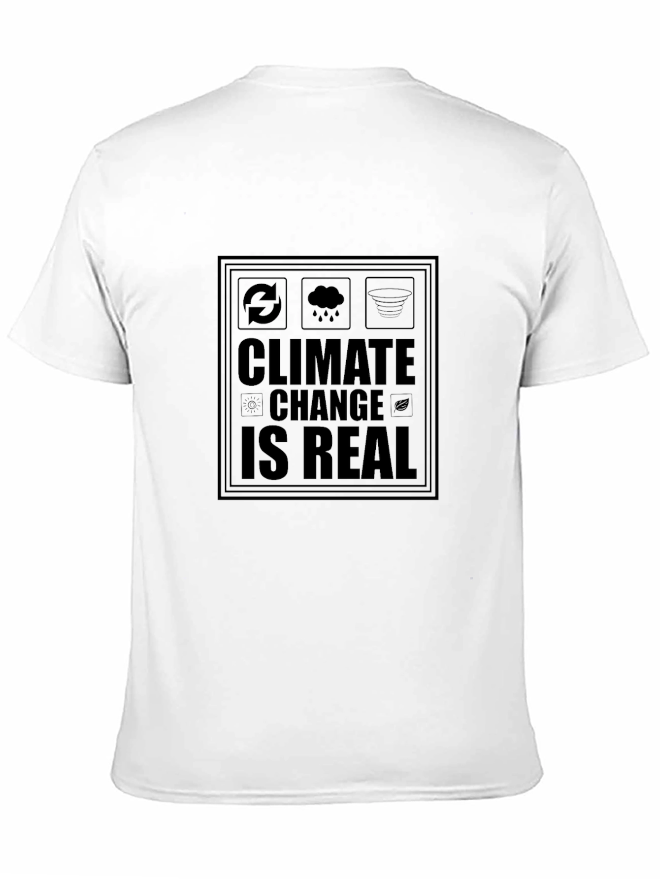 Climate Change is Real Graphic T-Shirt