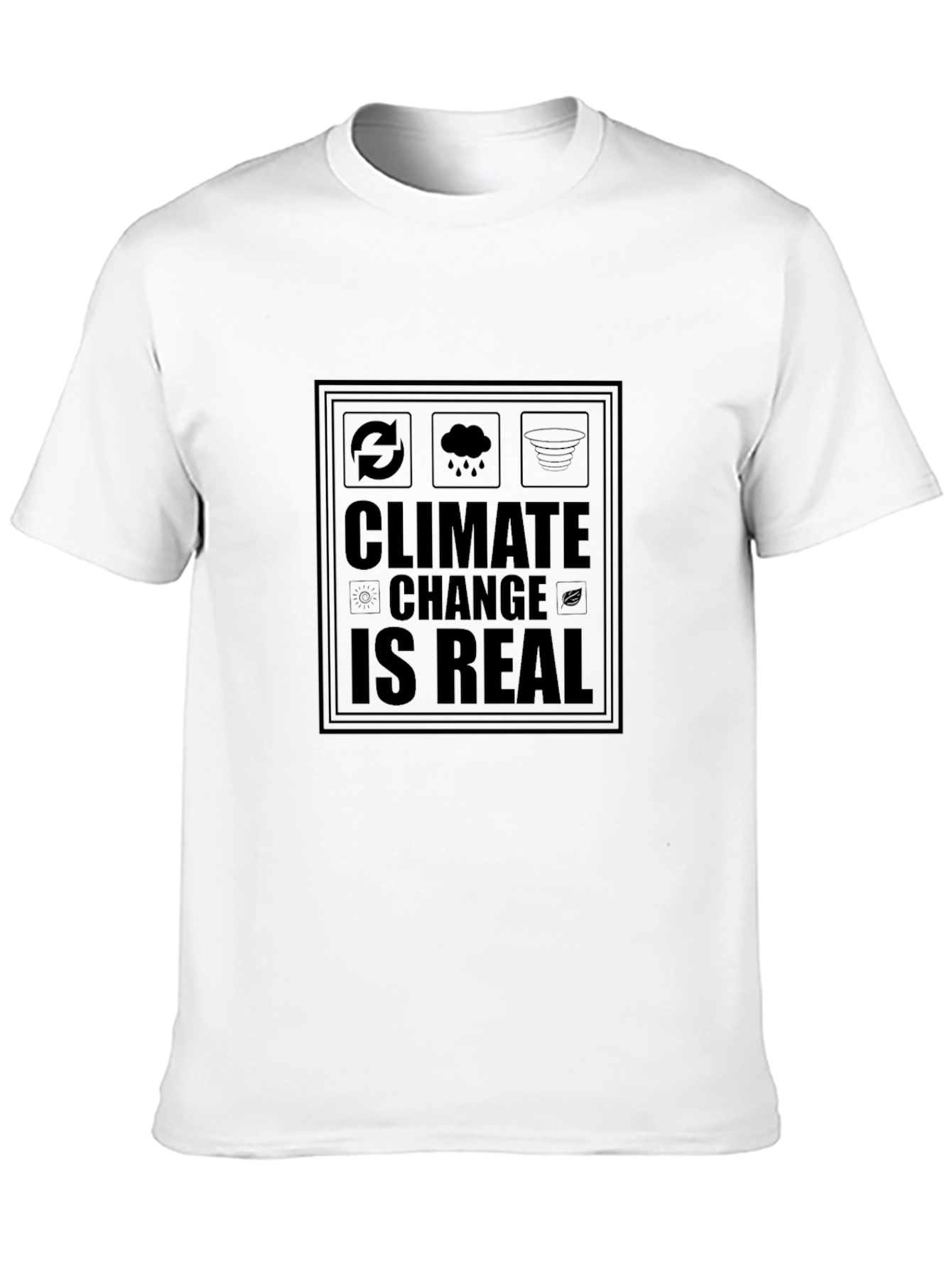 Climate Change is Real Graphic T-Shirt