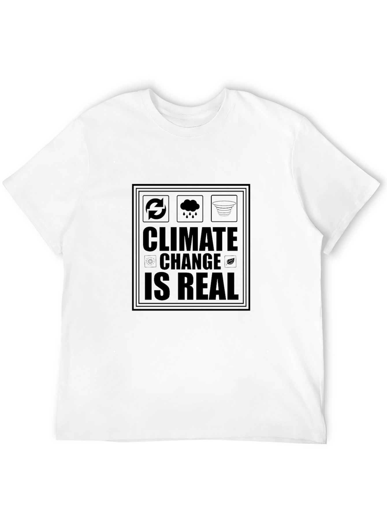 Climate Change is Real Graphic T-Shirt