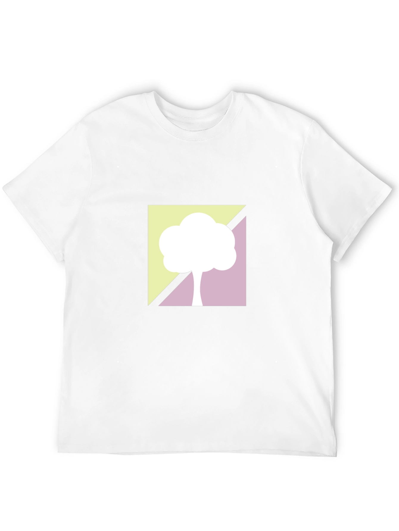 Abstract Tree Graphic Tee - Modern Style