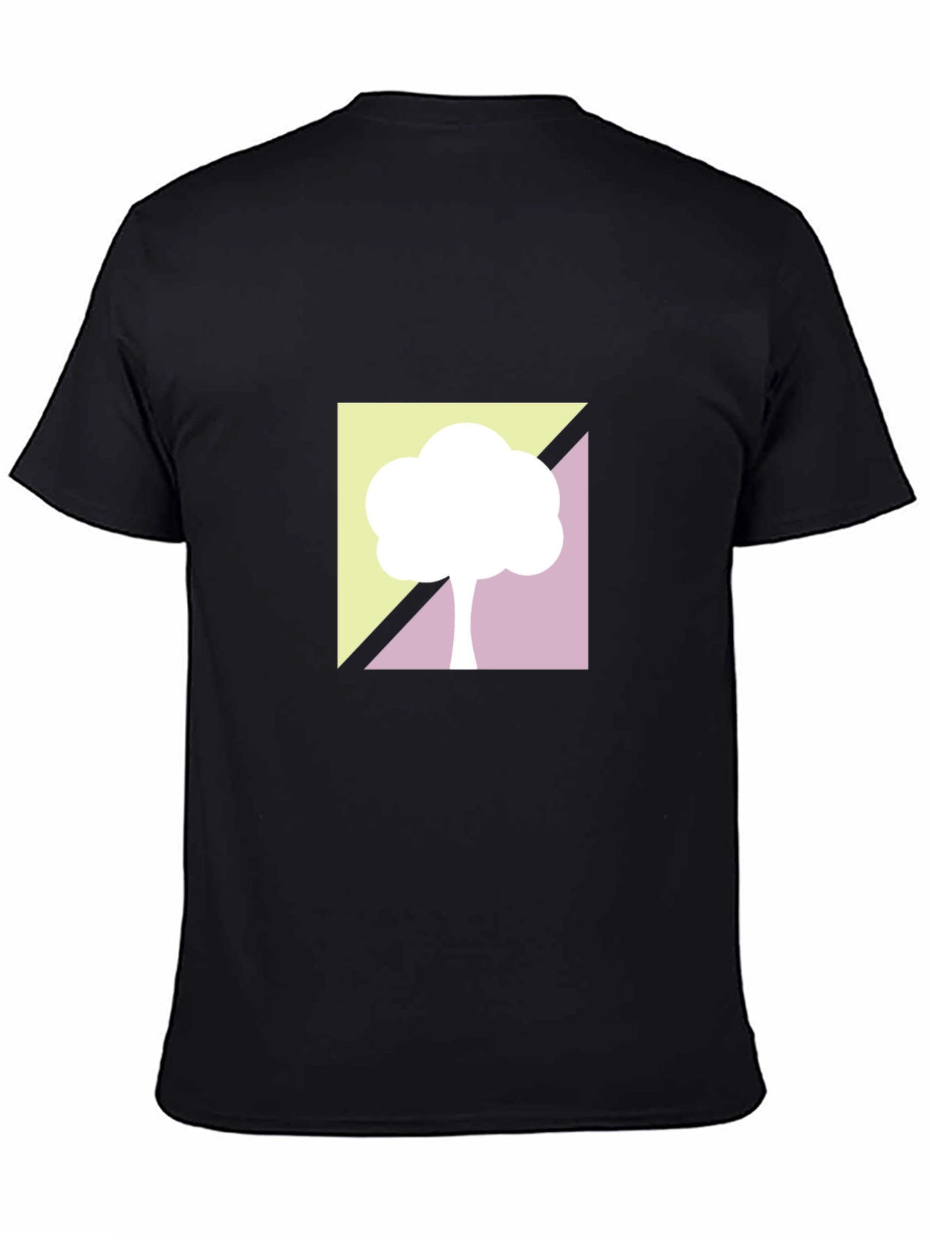Abstract Tree Graphic Tee - Modern Style