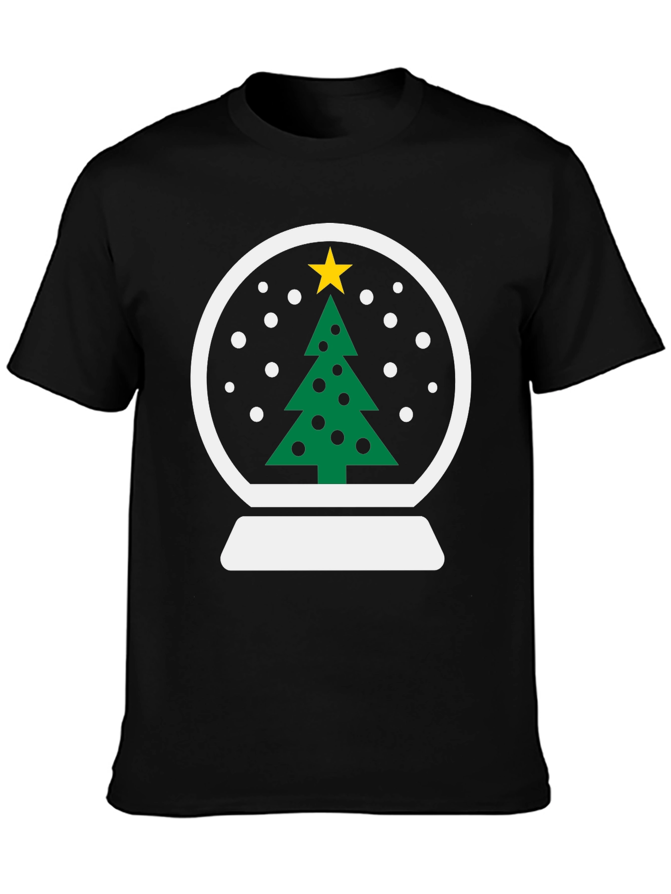 Christmas Snow Globe T-Shirt - Holiday Tee