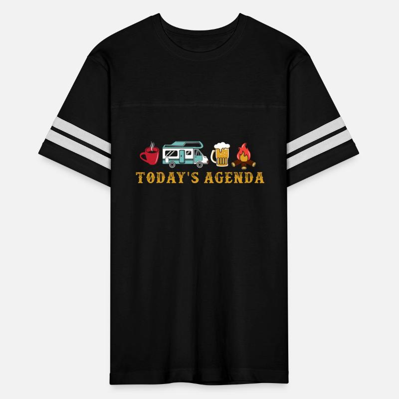 RV Motorhome Camping Today's Agenda