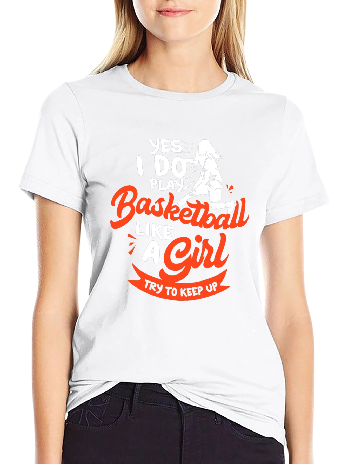 Basketball Like a Girl T-Shirt