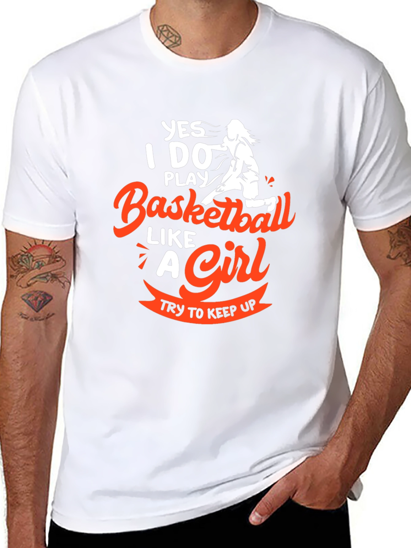 Basketball Like a Girl T-Shirt