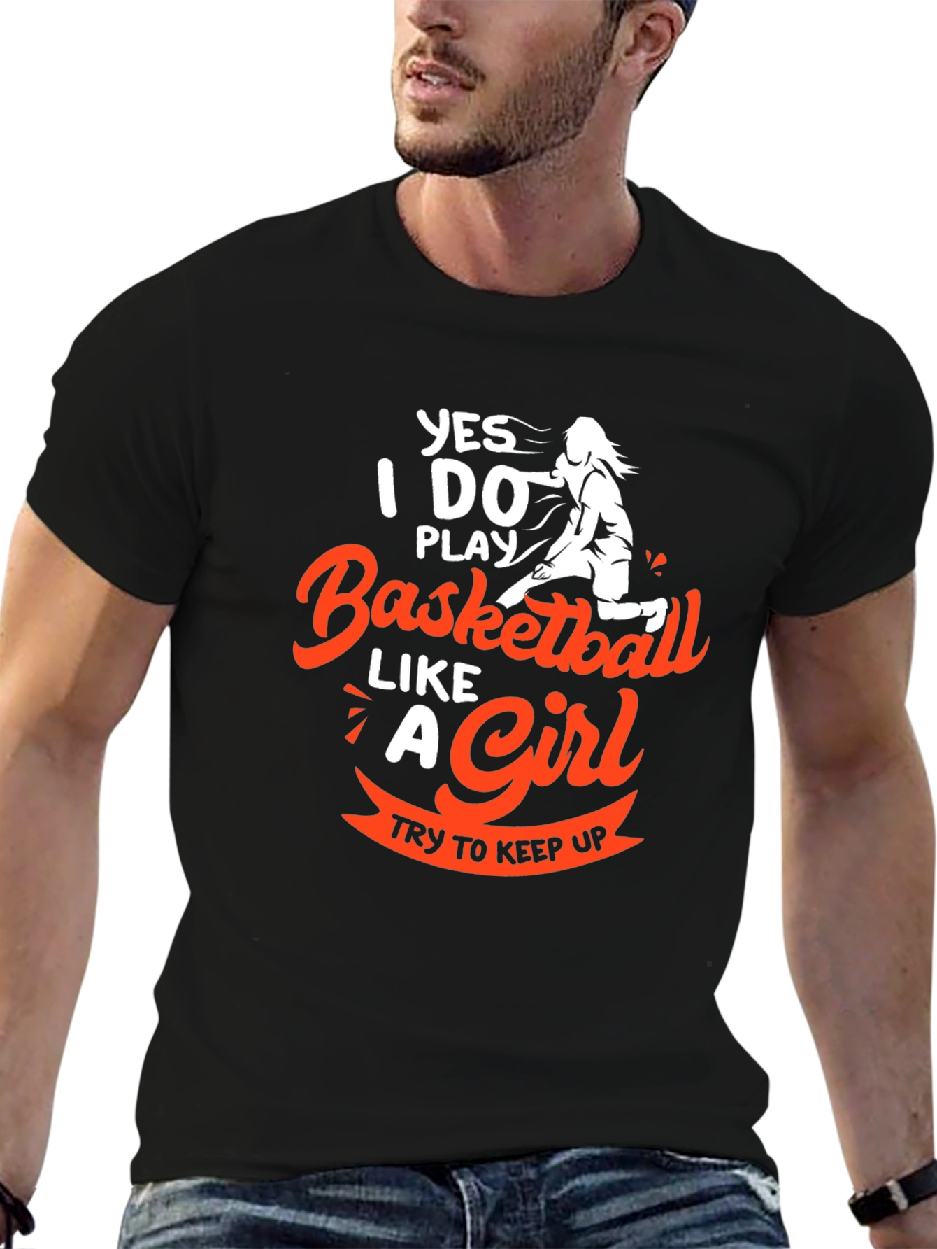 Basketball Like a Girl T-Shirt
