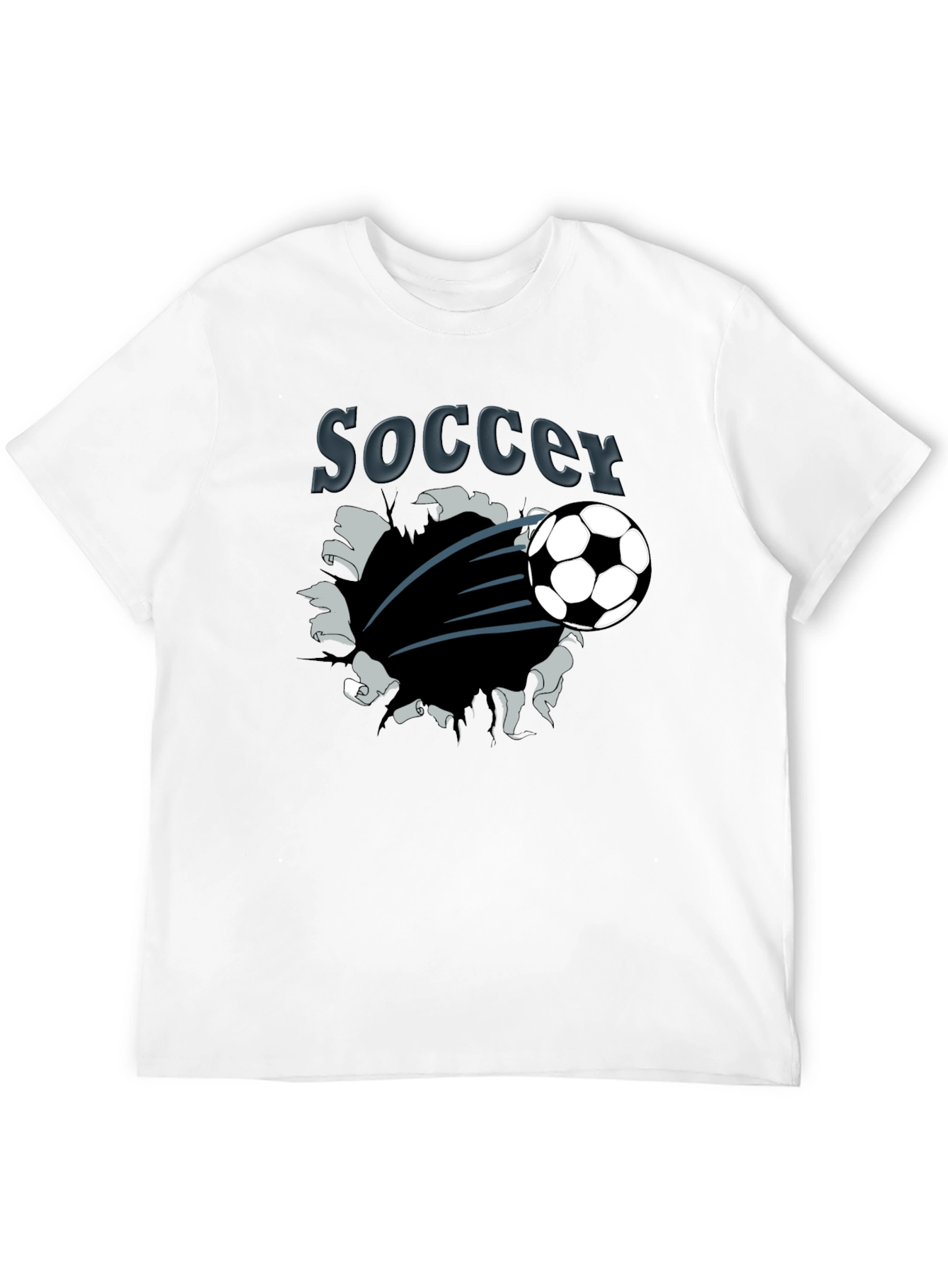 Soccer Graphic T-Shirt - Black