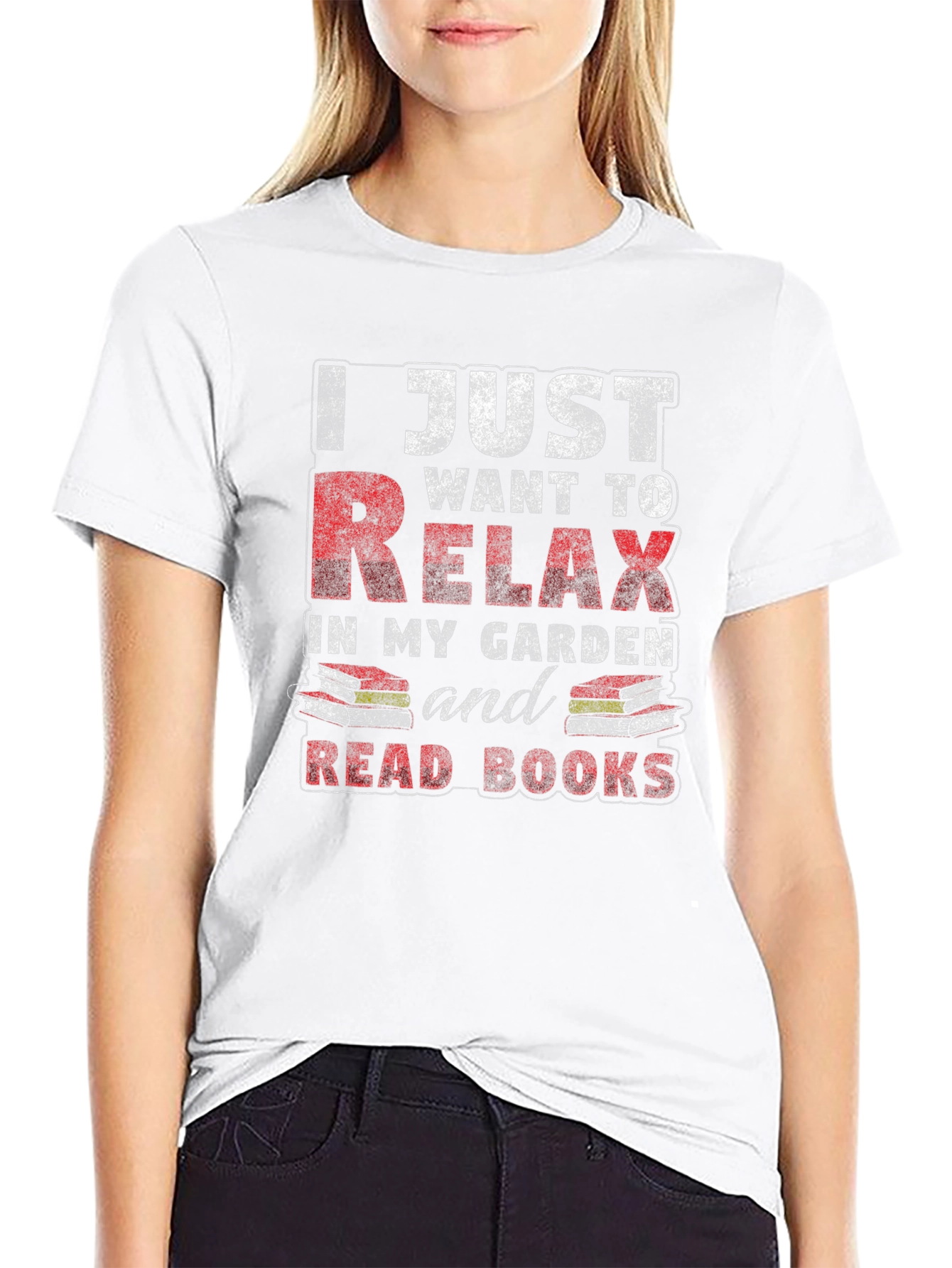Relax in My Garden T-Shirt - Book Lover Tee