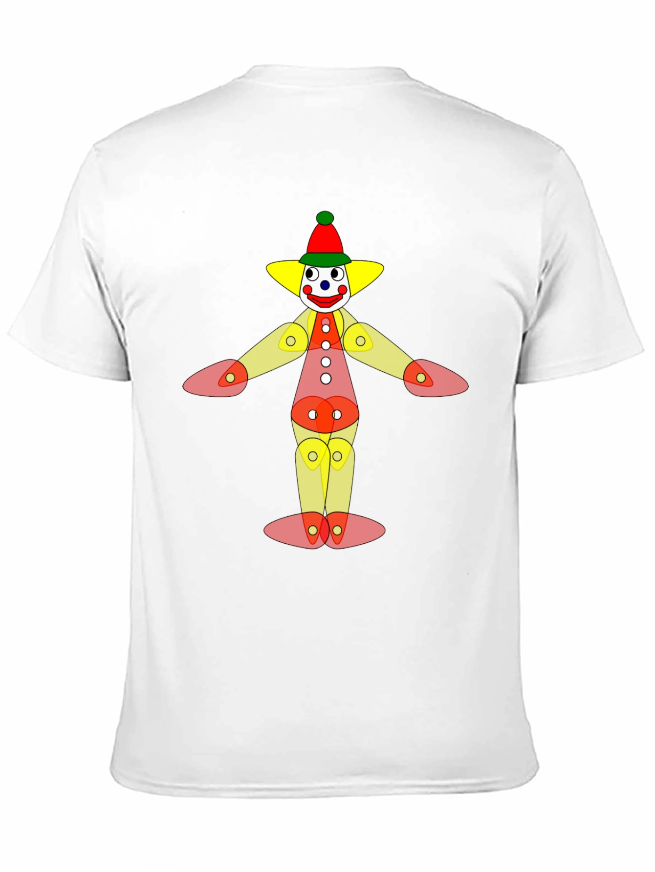 Clown Graphic T-Shirt - Black
