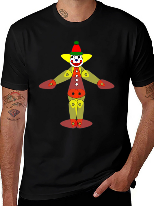 Clown Graphic T-Shirt - Black