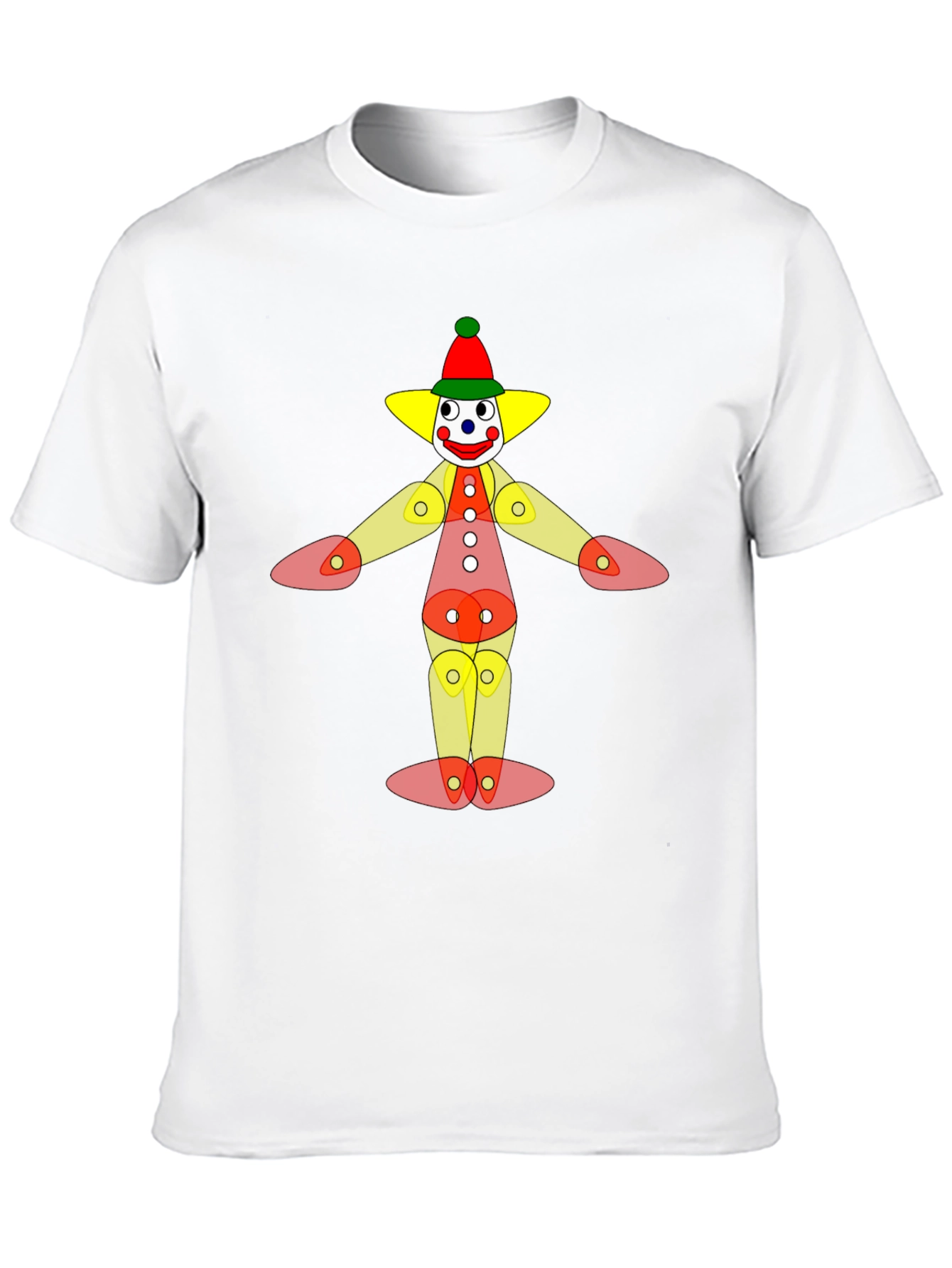 Clown Graphic T-Shirt - Black