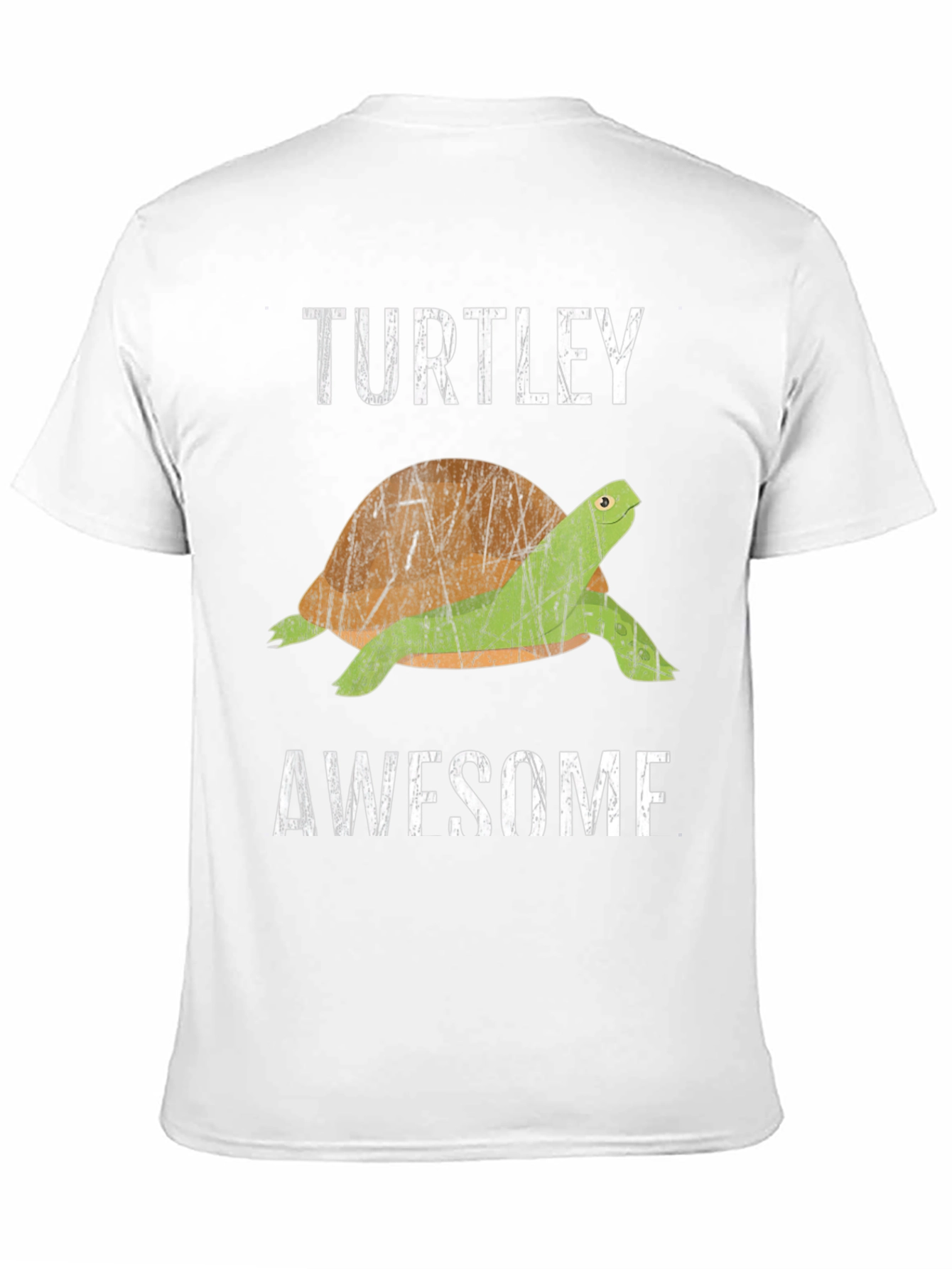 Turtley Awesome Graphic Tee - Black Cotton T-Shirt