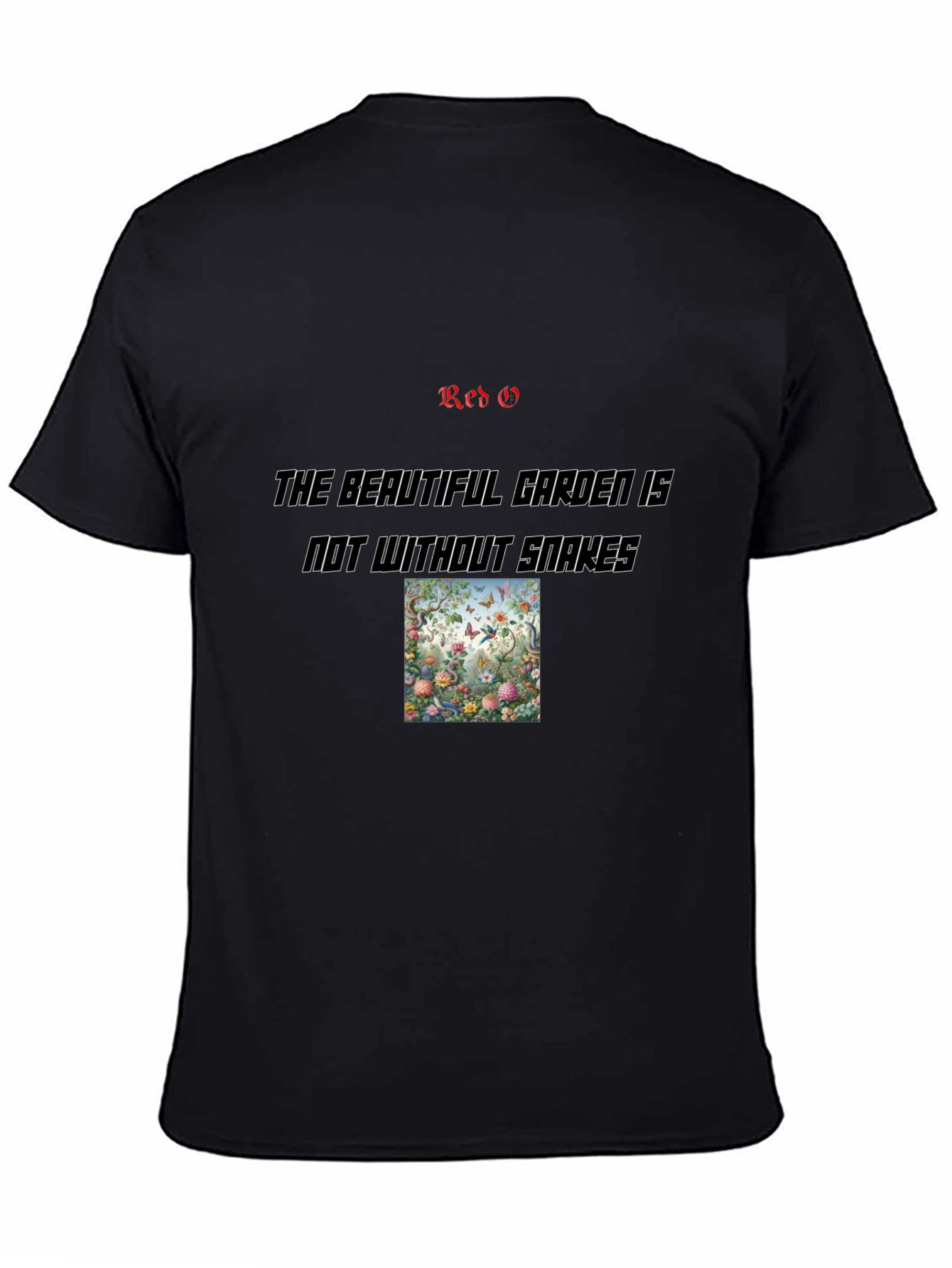 Red G Garden Snake T-Shirt