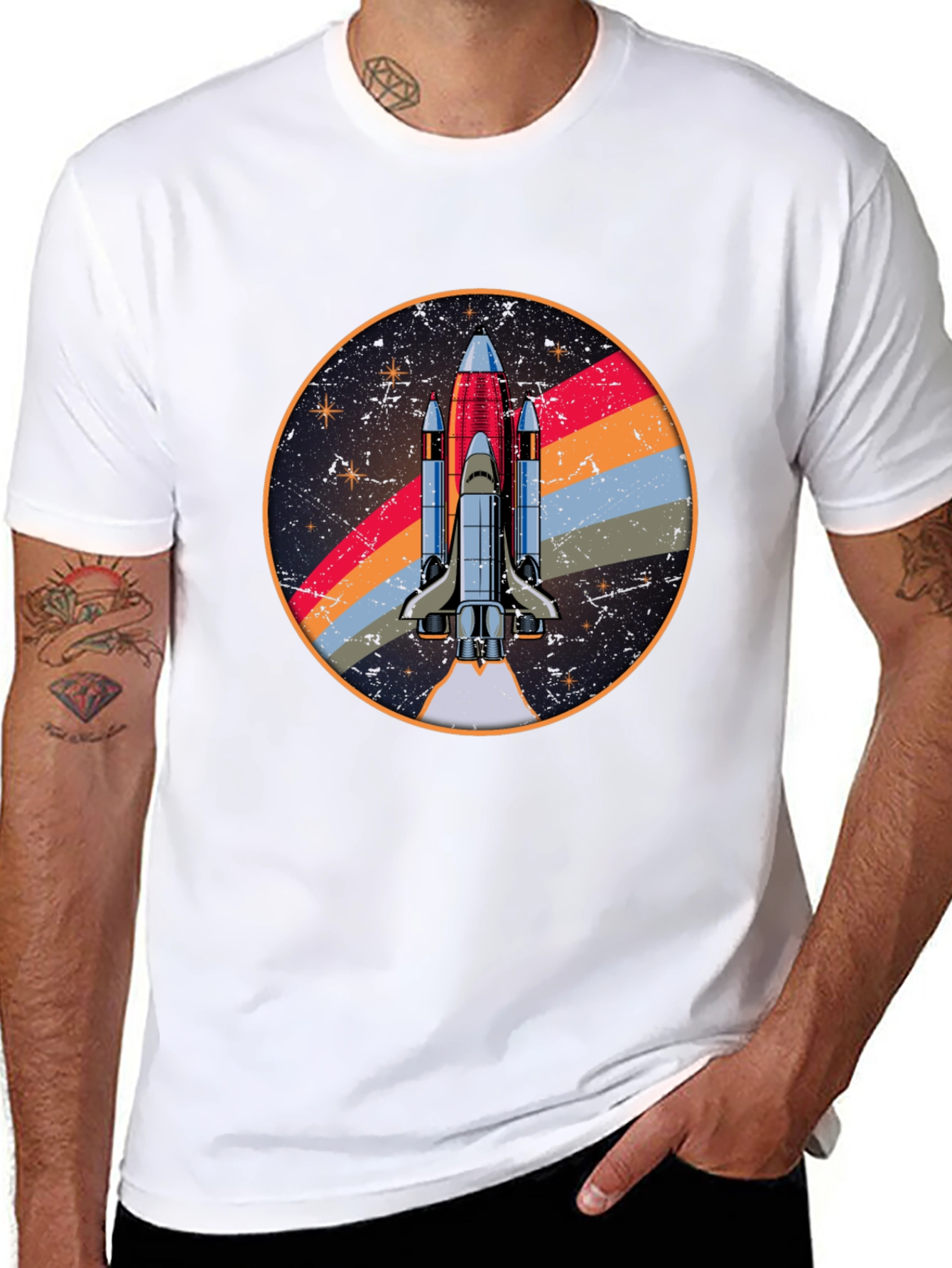 Retro Space Shuttle T-Shirt
