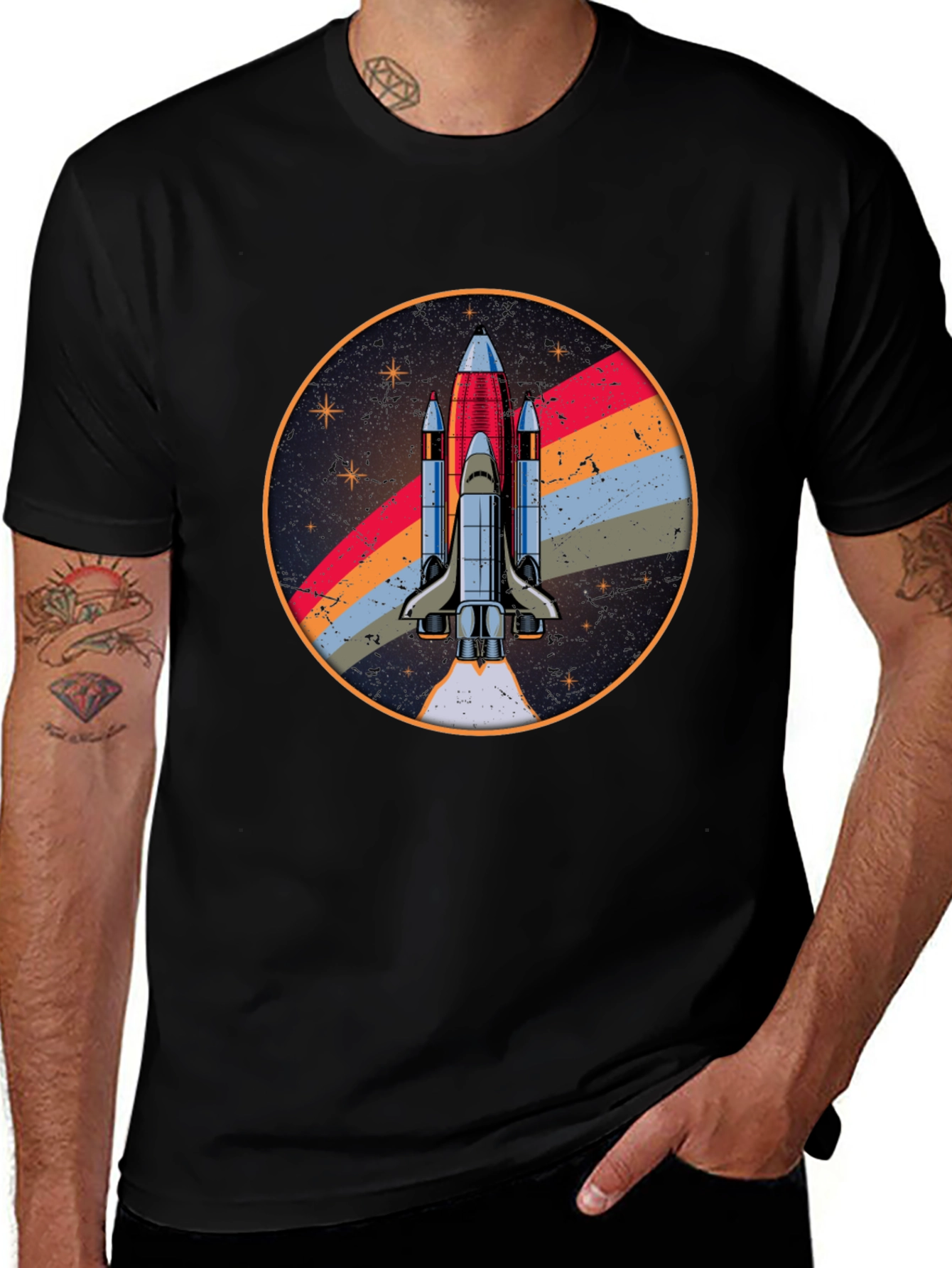 Retro Space Shuttle T-Shirt