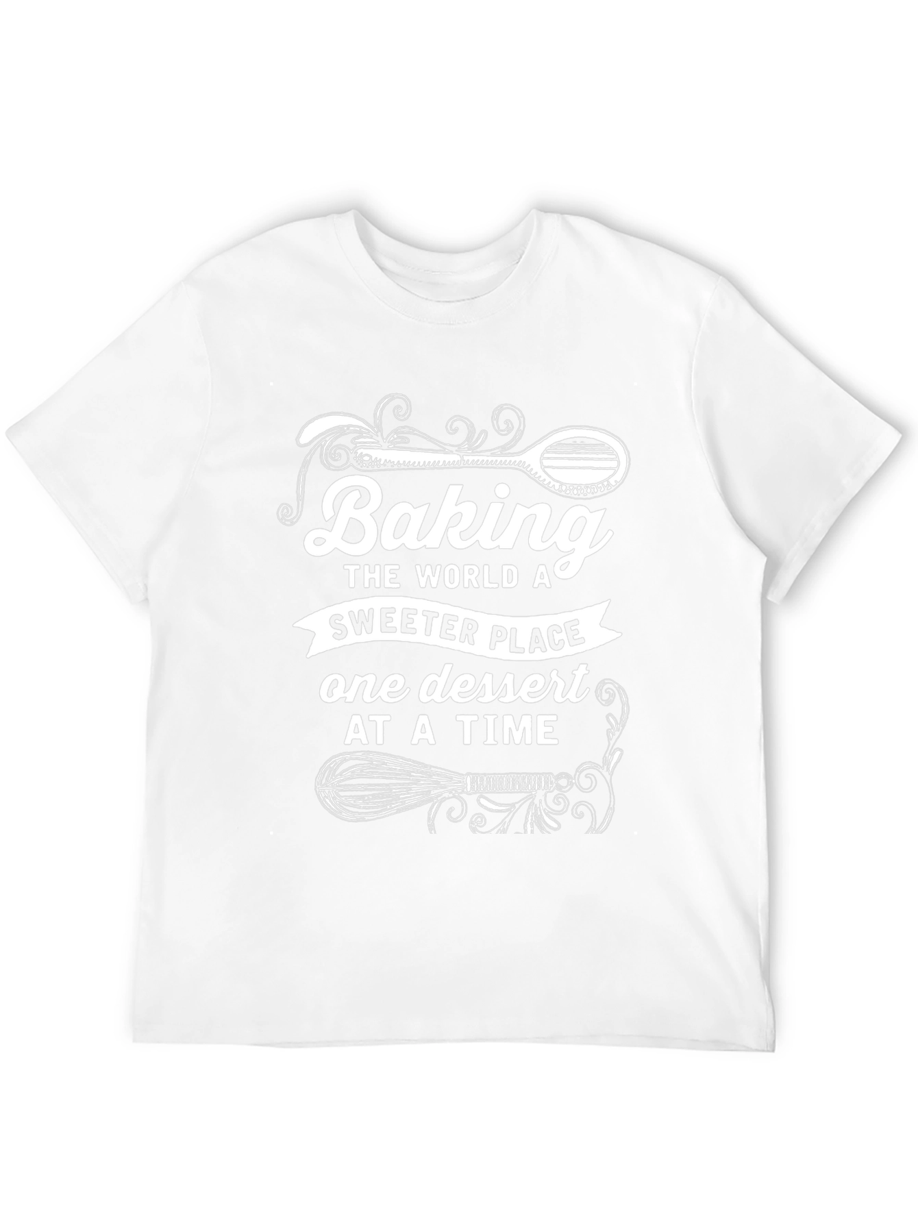 Baking Makes The World Sweeter Graphic T-Shirt